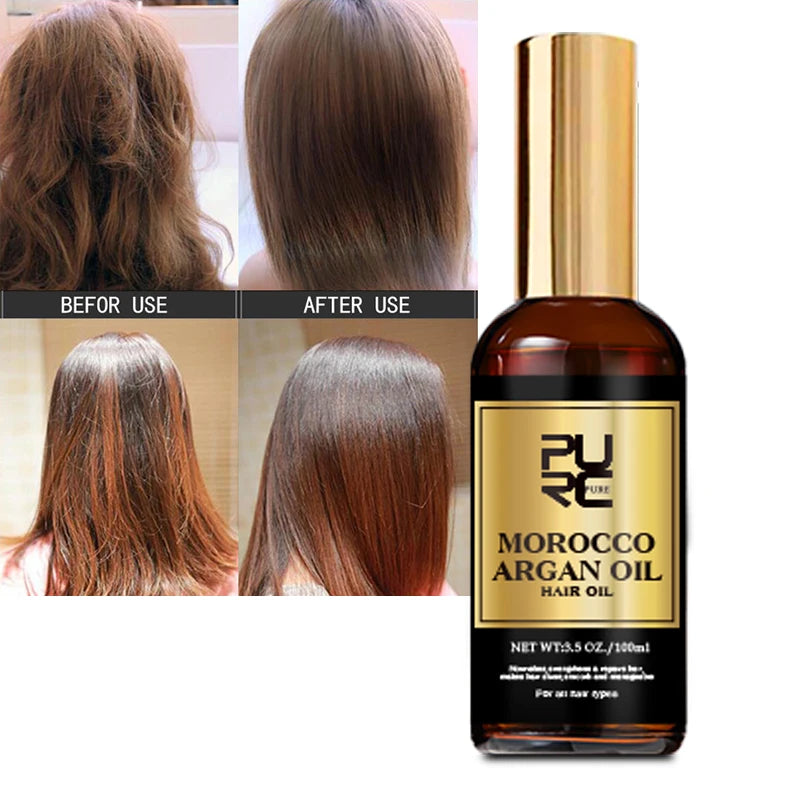 Moroccan Argan Hair Oil Serum – Nourish And Repair