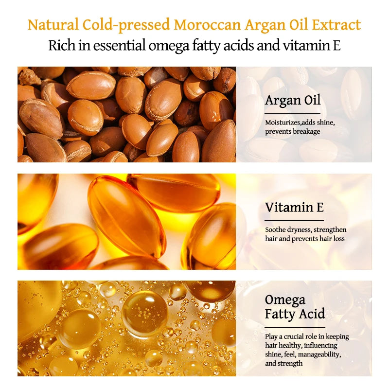 Moroccan Argan Hair Oil Serum – Nourish And Repair